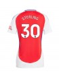 Billige Arsenal Raheem Sterling #30 Hjemmedrakt Dame 2024-25 Kortermet